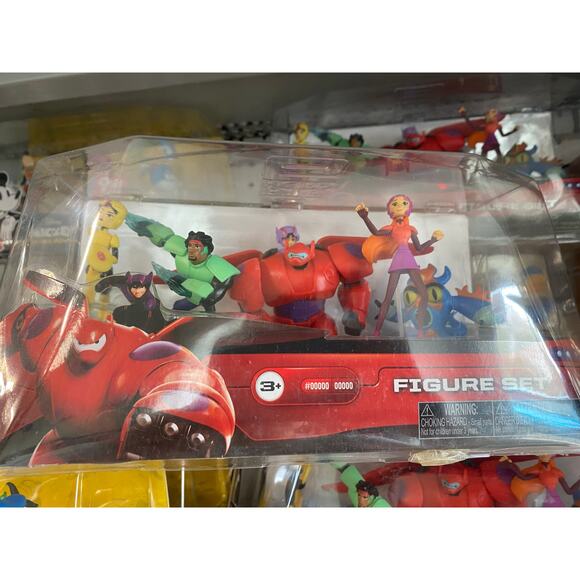 Disney 5pk Figure Set Big Hero 6 - Picture 1 of 4